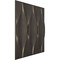 Ekena Millwork 19 5/8in. W x 19 5/8in. H Willow EnduraWall Decorative 3D Wall Panel Covers 2.67 Sq. Ft. WP20X20WWDST - alternate 3